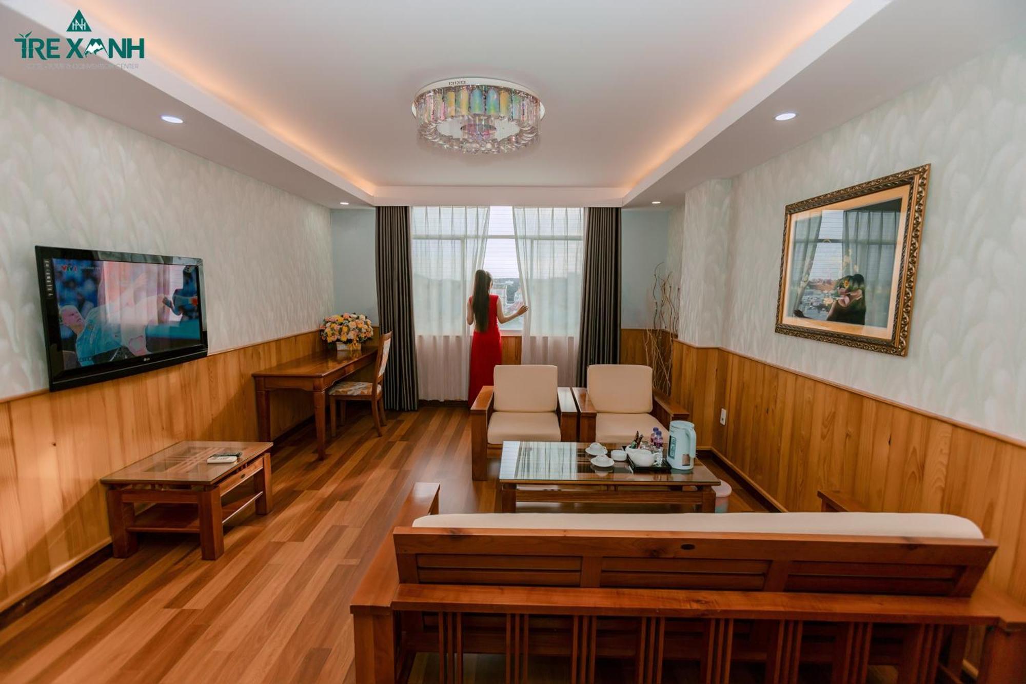 Tre Xanh Hotel Плейку Экстерьер фото
